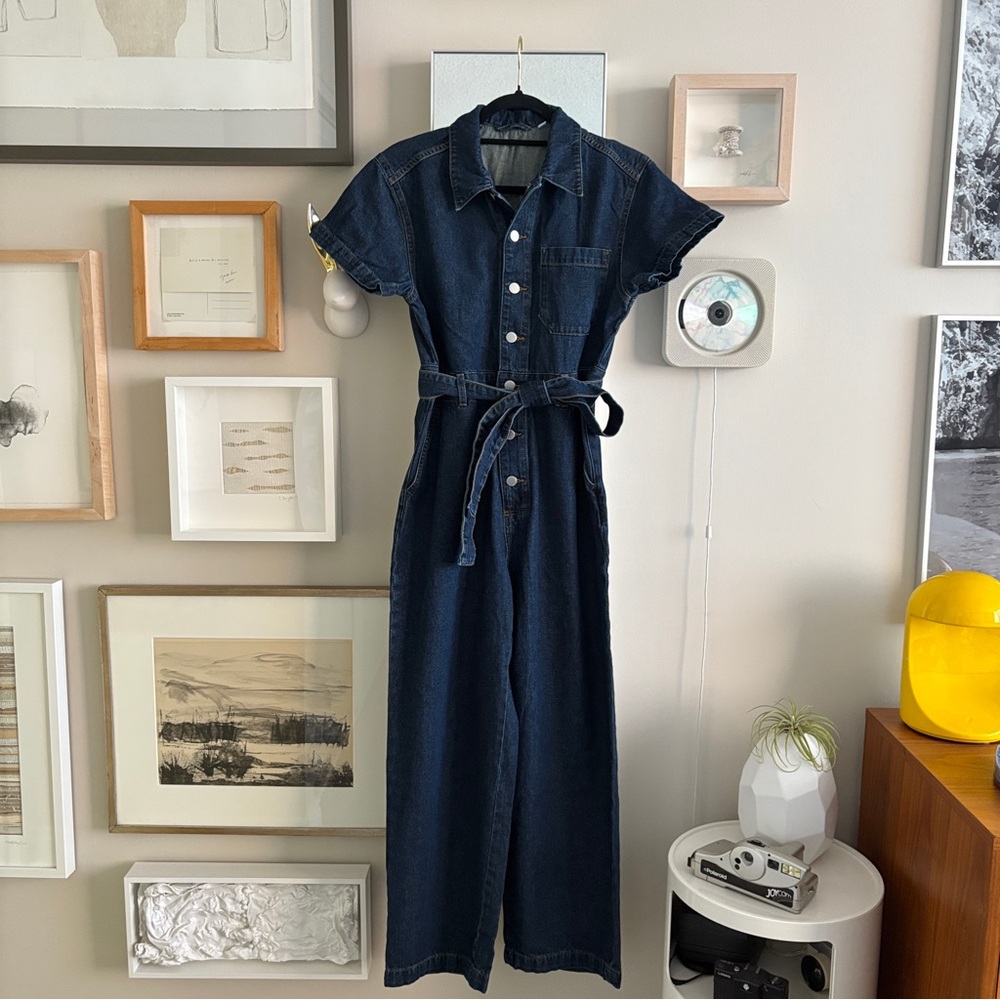 *SOLD* GU Women's Denim Jumpsuit, szS